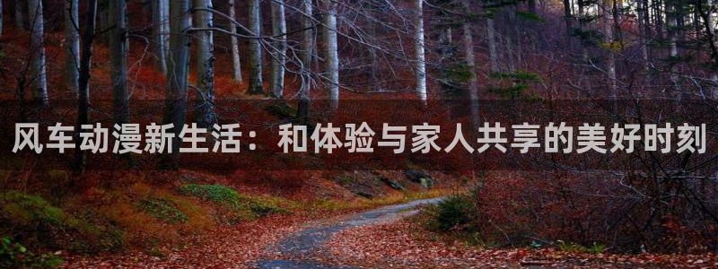 羞羞漫画入口下载：风车动漫新生活：和体验与家人共享的美好时刻