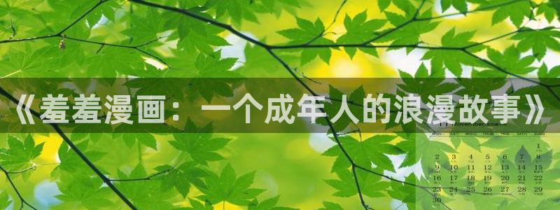 羞羞漫画正版入口：《羞羞漫画：一个成年人的浪漫故事》